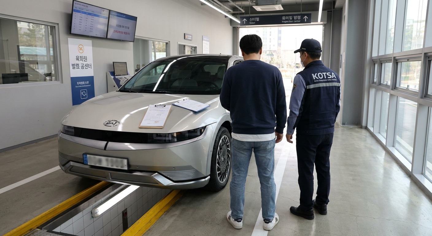 자동차 정기검사 준비 및 절차