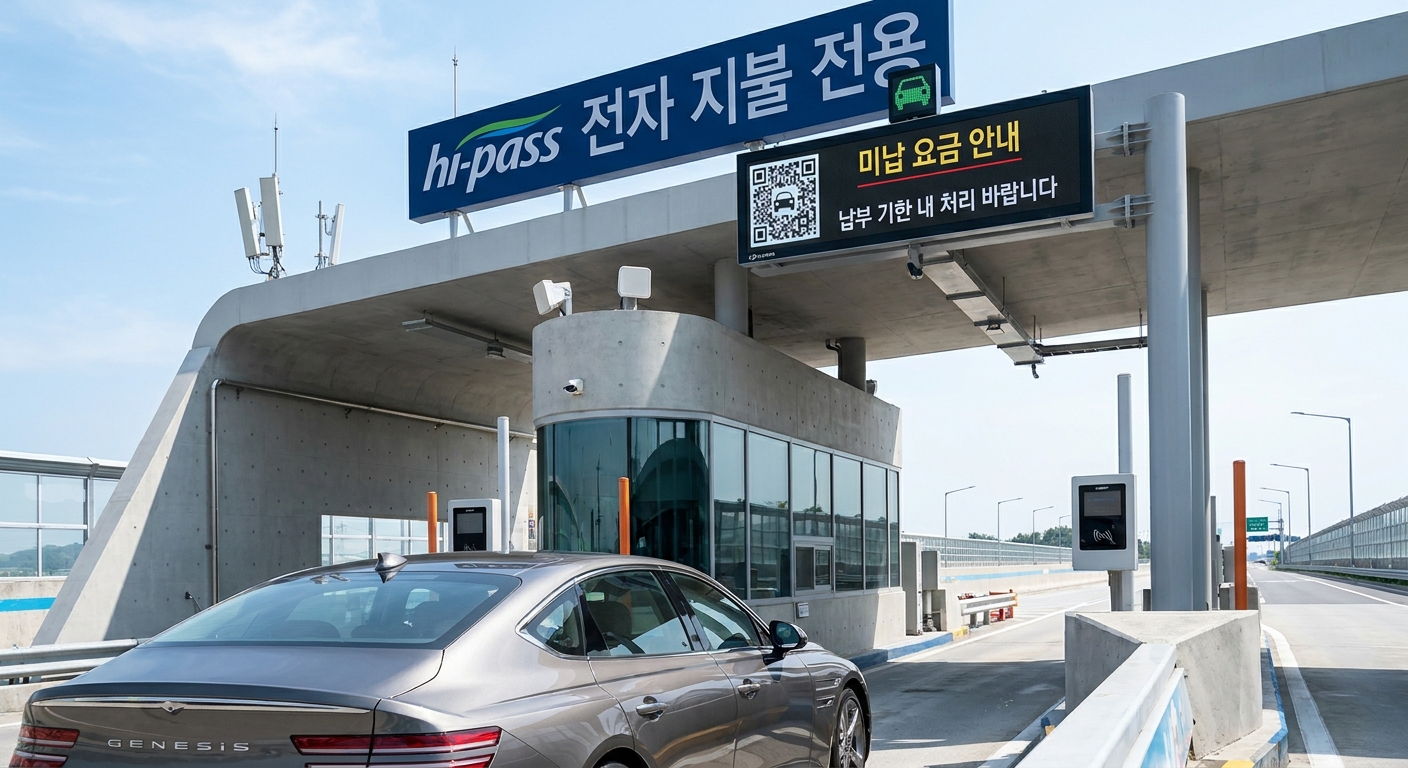 하이패스 미납요금 납부 절차 및 방법
