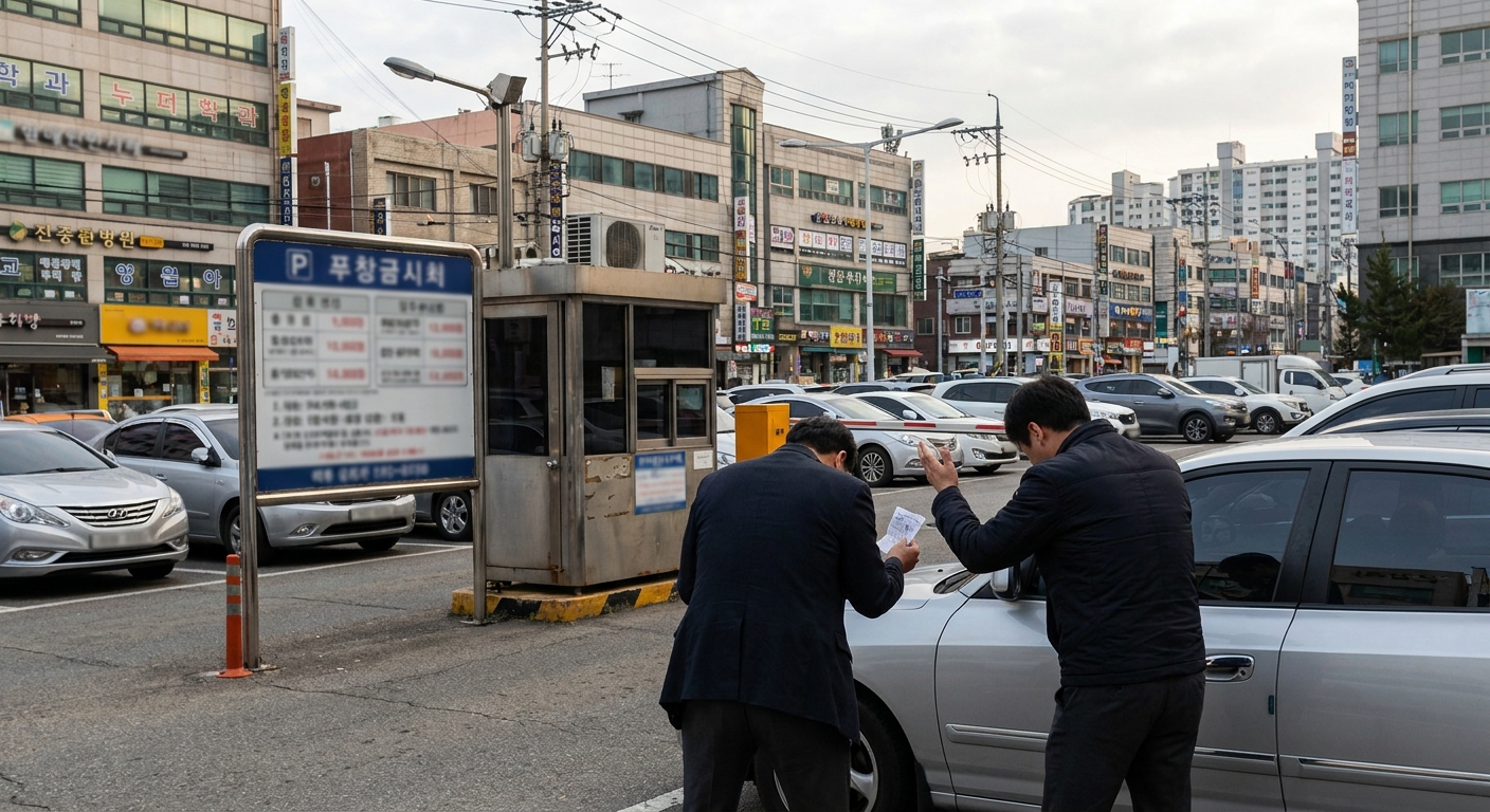 공영주차장 요금 미납 과태료