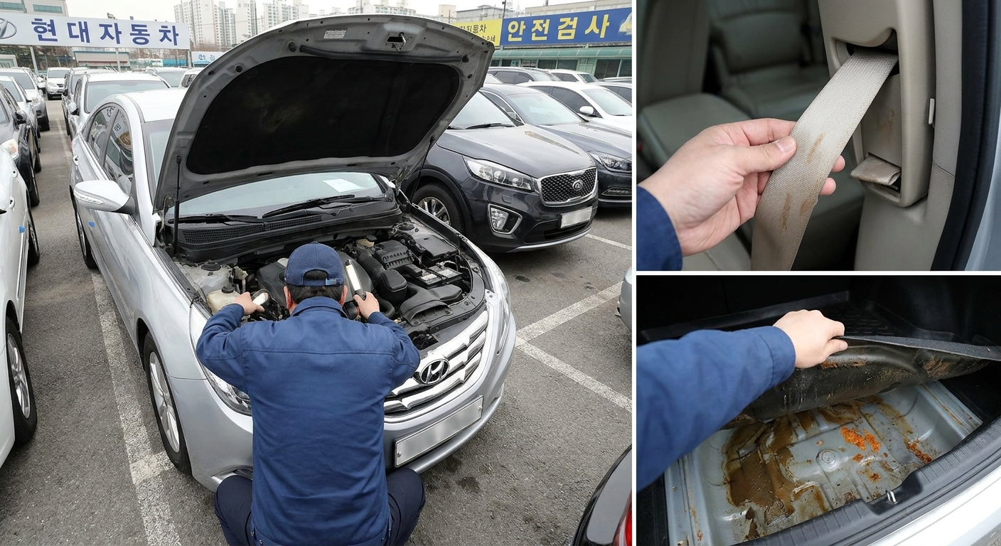중고차 침수이력 조회 방법
