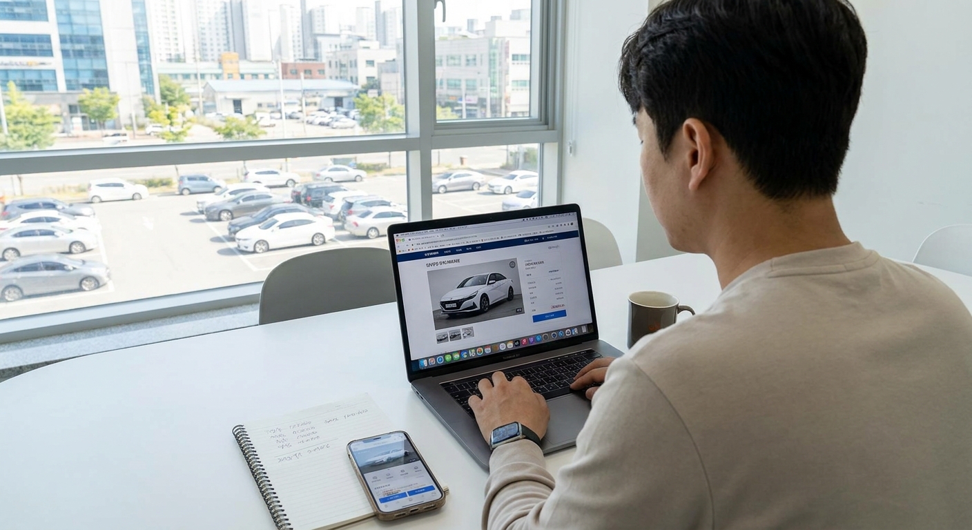 중고차 판매 시세 조회